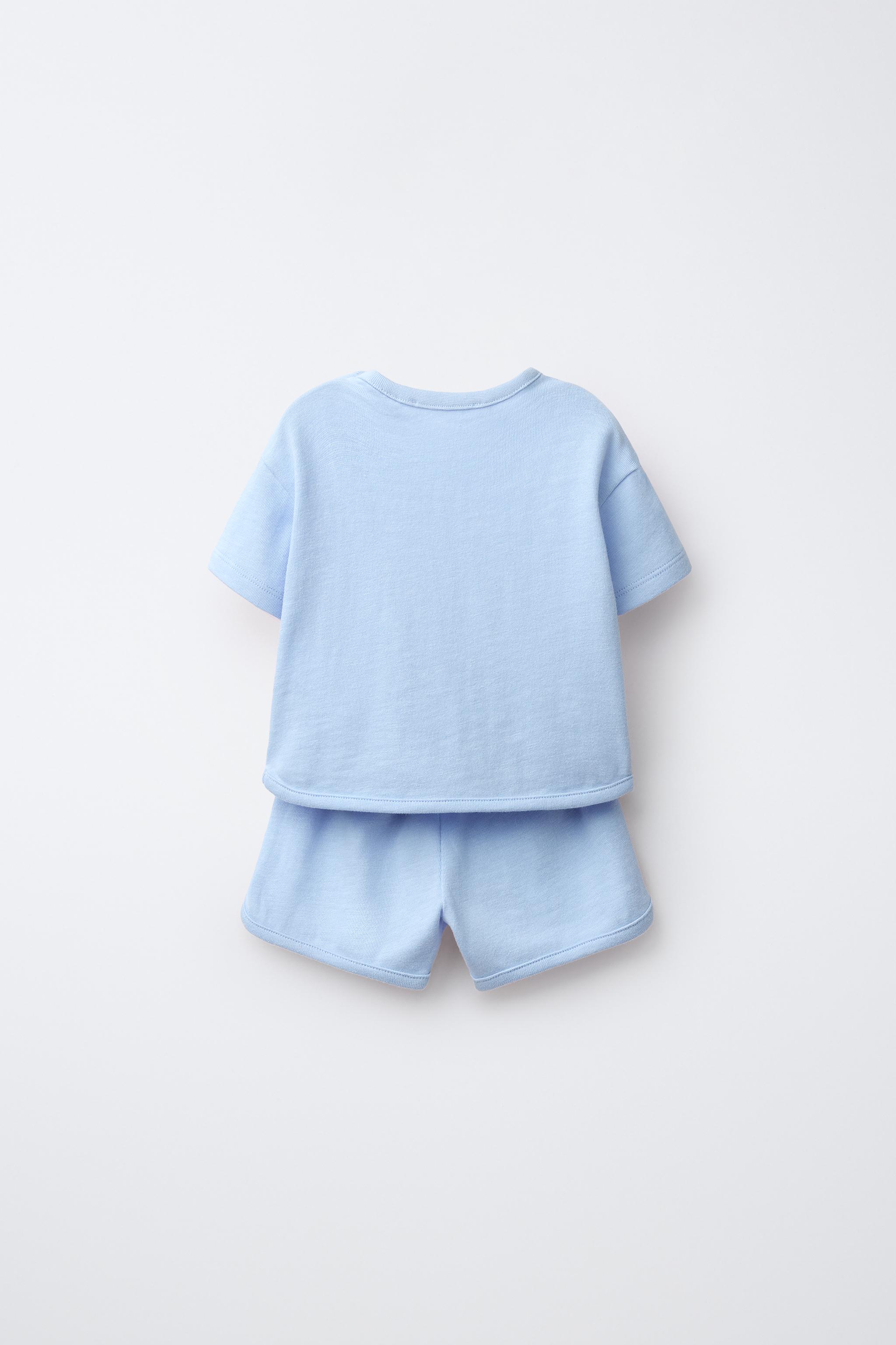 FLAMÉ T-SHIRT AND BERMUDA SET